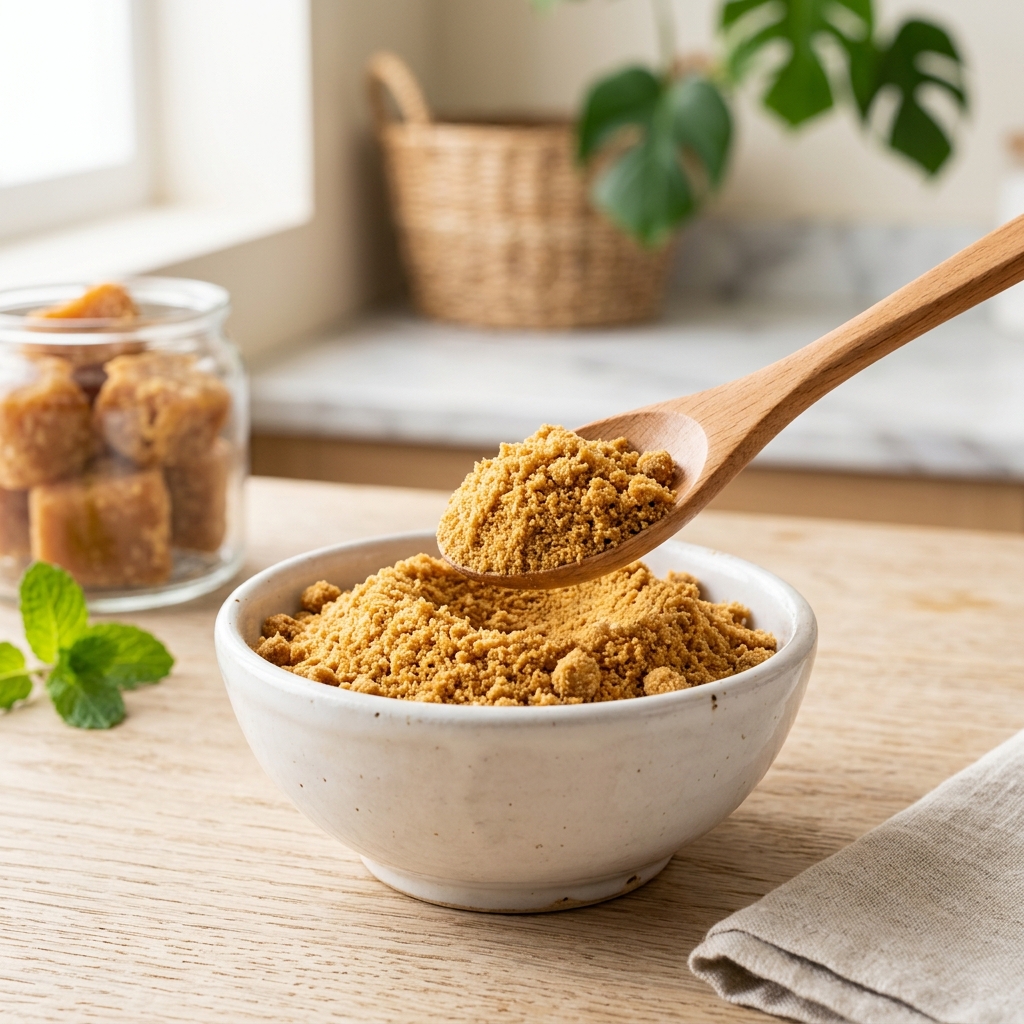 Organic Jaggery Powder alternative sweetener